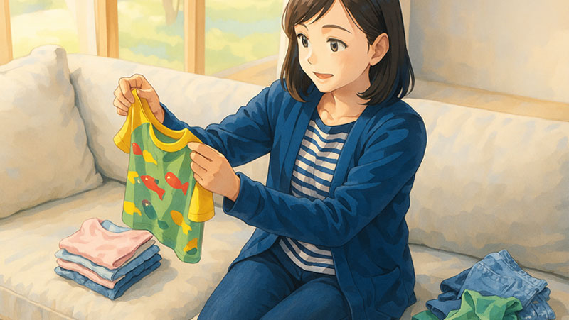名前入りの子ども用品は売れる？キレイに消す・隠すアイデア集