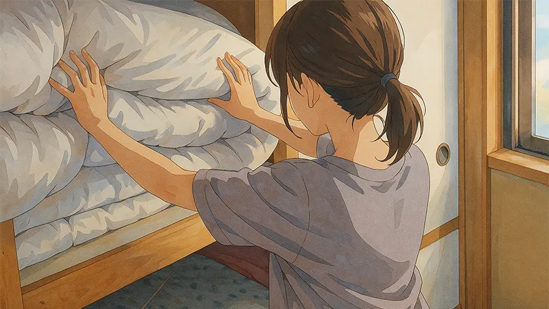 【引っ越し前にチェック】一人暮らしの布団収納を後回しにすると後悔するワケ